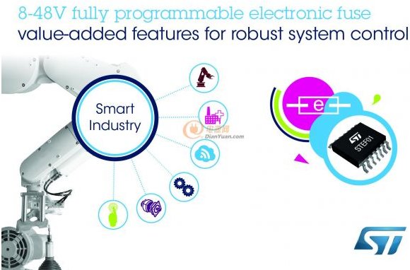 ST电子熔断器集成增值保护功能,提高安全性和可靠性